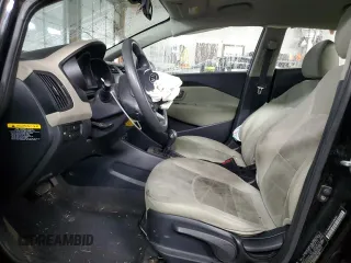 2012 Kia Rio LX with VIN KNADM4A32C6086335, listed as a Copart auction lot 44981535 with 145,806 mi miles and Salvage Title. Bid and sale history available at carsss.com. Image 7.