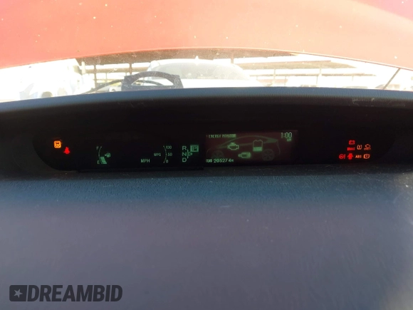 2010 Toyota Prius II with VIN JTDKN3DU4A0097116, listed as a IAAI auction lot 42021243 with 205,274 mi miles. Bid and sale history available at carsss.com. Image 7.