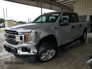 2019 Ford F-150 XL with VIN 1FTEW1C59KKC75875, listed as a Copart auction lot 58264215 with 158,721 mi miles and Salvage title. Bid and sale history available at DreamBid. Image 1.
