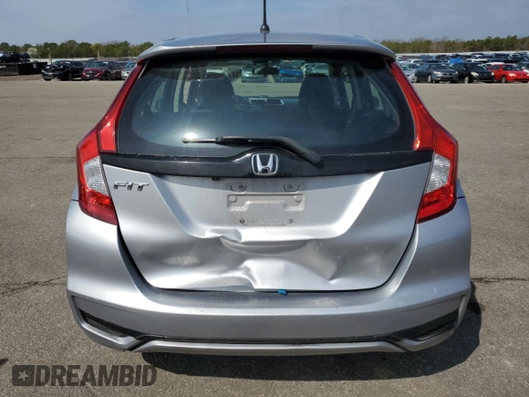2019 Honda Fit LX with VIN 3HGGK5H49KM726714, listed as a Copart auction lot 53932805 with 17,374 mi miles and Salvage Title. Bid and sale history available at carsss.com. Image 6.