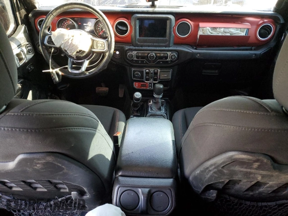 2020 Jeep Gladiator Rubicon z VIN 1C6JJTBG9LL184085, wystawiony jako Copart lot #51382115 z przebiegiem 83 375 mil mil oraz Szkoda całkowita • Salvage title. Historia ofert i sprzedaży dostępna na DreamBid. Obrazek 8.
