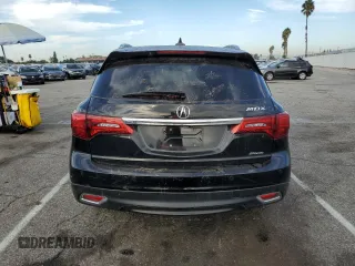 2016 Acura MDX w/Advance with VIN 5FRYD4H91GB042897, listed as a Copart auction lot 70005733 with 0 mi miles and Salvage Title. Bid and sale history available at carsss.com. Image 6.