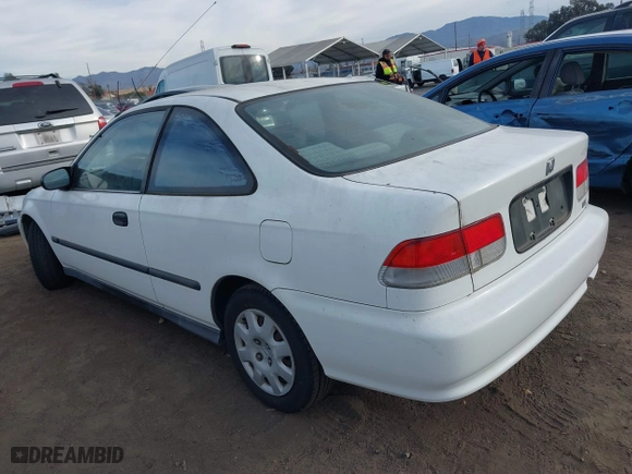 1999 Honda Civic DX with VIN 1HGEJ6220XL050962, listed as a IAAI auction lot 41188298 with 181,595 mi miles. Bid and sale history available at carsss.com. Image 3.
