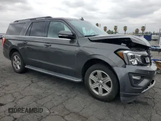 2019 Ford Expedition Max XLT z VIN 1FMJK1HT2KEA55246, wystawiony jako Copart lot #55978205 z przebiegiem 87 282 mil mil oraz Szkoda całkowita • Salvage title. Historia ofert i sprzedaży dostępna na DreamBid. Obrazek 4.