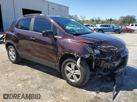 2020 Chevrolet Trax LT with VIN KL7CJLSB8LB353733, listed as a Copart auction lot 49175365 with 127,347 mi miles and Non Repairable. Bid and sale history available at carsss.com. Image 4.