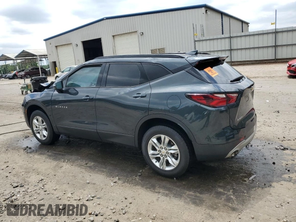2020 Chevrolet Blazer LT z VIN 3GNKBBRA6LS589568, wystawiony jako Copart lot #54864375 z przebiegiem Nie podano mil oraz Szkoda całkowita • Salvage title. Historia ofert i sprzedaży dostępna na DreamBid. Obrazek 2.