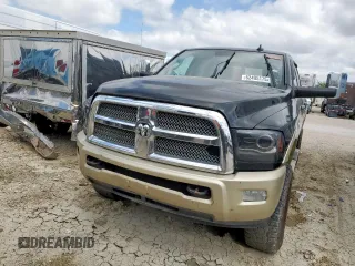 2013 Ram 2500 Laramie Longhorn with VIN 3C6UR5GL7DG519835, listed as a Copart auction lot 62495175 with 340,739 mi miles and Clean title. Bid and sale history available at DreamBid. Image 1.