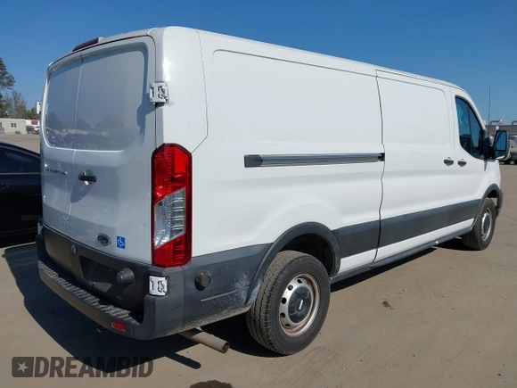 2020 Ford Transit Cargo with VIN 1FTBR1Y83LKA67103, listed as a IAAI auction lot 42408599 with 76,837 mi miles and . Bid and sale history available at DreamBid. Image 4.