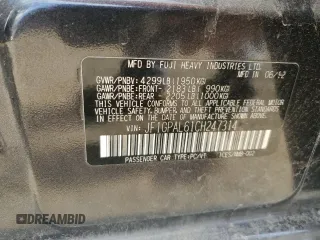 2012 Subaru Impreza Special Sports Premium z VIN JF1GPAL61CH247314, wystawiony jako Copart lot #49229655 z przebiegiem 203 977 mil mil oraz Czysty tytuł • Clean title. Historia ofert i sprzedaży dostępna na DreamBid. Obrazek 13.