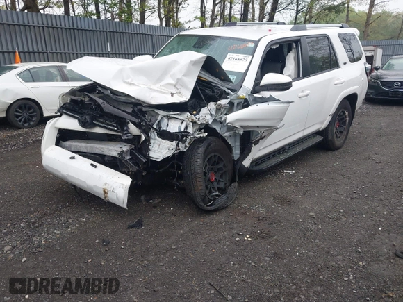 2024 Toyota 4Runner SR5 with VIN JTEMU5JR1R6307408, listed as a IAAI auction lot 42168575 with 8,012 mi miles and . Bid and sale history available at DreamBid. Image 18.