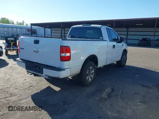2007 Ford F-150 XL with VIN 1FTRF12237NA38894, listed as a IAAI auction lot 41834362 with 392,011 mi miles. Bid and sale history available at carsss.com. Image 4.