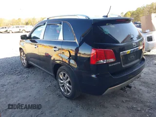2011 Kia Sorento SX with VIN 5XYKW4A28BG164298, listed as a IAAI auction lot 41648808 with 233,261 mi miles. Bid and sale history available at carsss.com. Image 3.