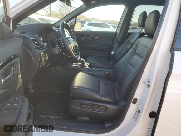 2023 Honda Ridgeline Black Edition with VIN 5FPYK3F82PB055208, listed as a Copart auction lot 87029914 with 33,687 mi miles and Salvage title. Bid and sale history available at DreamBid. Image 7.
