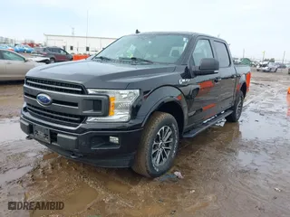 2019 Ford F-150 XL with VIN 1FTEW1EPXKFA09854, listed as a IAAI auction lot 41678105 with 161,705 mi miles. Bid and sale history available at carsss.com. Image 18.
