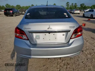 2019 Mitsubishi Mirage ES with VIN ML32F3FJ7KHF01423, listed as a Copart auction lot 61208045 with 120,893 mi miles and Salvage title. Bid and sale history available at DreamBid. Image 6.