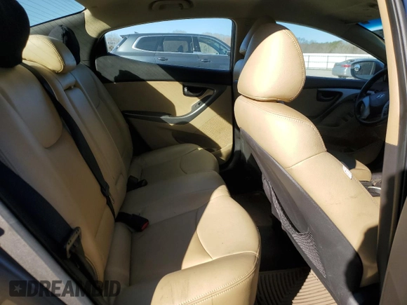 2011 Hyundai Elantra Limited with VIN 5NPDH4AE9BH028414, listed as a Copart auction lot 87809005 with 160,822 mi miles and Salvage title. Bid and sale history available at DreamBid. Image 10.
