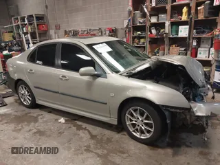 2006 Saab 9-3 with VIN YS3FD49Y261022415, listed as a IAAI auction lot 41162514 with 180,471 mi miles. Bid and sale history available at carsss.com. Image 1.