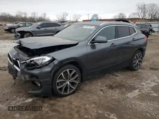2019 BMW X2 xDrive28i with VIN WBXYJ5C51K5N63703, listed as a Copart auction lot 44921325 with 57,862 mi miles and Salvage Title. Bid and sale history available at carsss.com. Image 1.