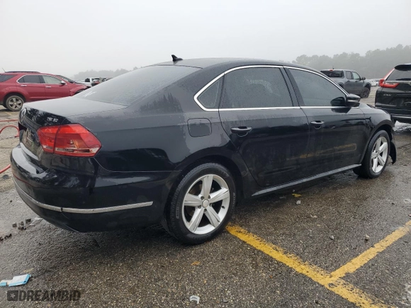 2015 Volkswagen Passat 1.8T Sport with VIN 1VWBT7A39FC088875, listed as a Copart auction lot 84432844 with 183,489 mi miles and Salvage Title. Bid and sale history available at carsss.com. Image 3.