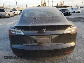 2022 Tesla Model 3 with VIN 5YJ3E1EA6NF350098, listed as a Copart auction lot 41807325 with Not Provided miles and Salvage Title. Bid and sale history available at DreamBid. Image 6.