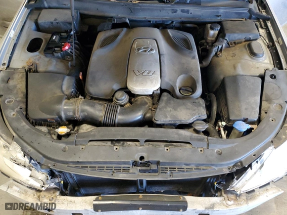2010 Hyundai Genesis with VIN KMHGC4DF5AU075116, listed as a Copart auction lot 88709655 with 124,203 mi miles and Non Repairable. Bid and sale history available at carsss.com. Image 12.
