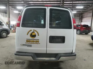 2014 Chevrolet Express Cargo with VIN 1GCWGFBA8E1125053, listed as a Copart auction lot 51690415 with 165,609 mi miles and Salvage title. Bid and sale history available at DreamBid. Image 6.