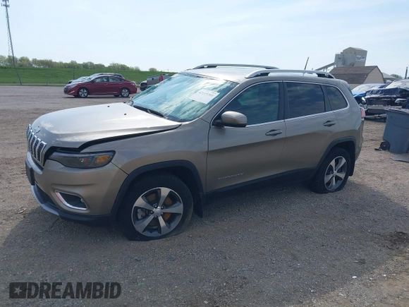 2020 Jeep Cherokee Limited с VIN 1C4PJMDX9LD538879, выставлен на аукционе IAAI как лот 42115301 с пробегом 49 429 миль миль и . История ставок и продаж доступна на DreamBid. Изображение 2.