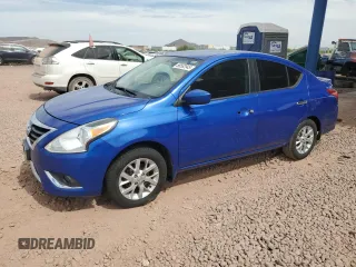 2017 Nissan Versa S Plus z VIN 3N1CN7AP2HL810282, wystawiony jako Copart lot #58582945 z przebiegiem 83 096 mil mil oraz Szkoda całkowita • Salvage title. Historia ofert i sprzedaży dostępna na DreamBid. Obrazek 1.