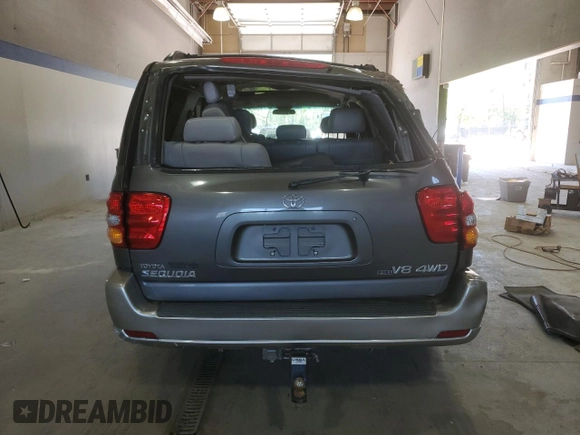 2003 Toyota Sequoia SR5 with VIN 5TDBT44A23S197734, listed as a Copart auction lot 53783015 with 103,165 mi miles and Salvage Title. Bid and sale history available at DreamBid. Image 6.