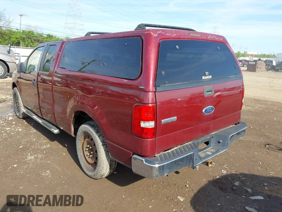 2005 Ford F-150 XLT with VIN 1FTPX12505FB69853, listed as a IAAI auction lot 42092756 with 330,699 mi miles. Bid and sale history available at carsss.com. Image 3.