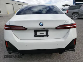 2024 BMW 5 Series 530i with VIN WBA43FJ02RCR63663, listed as a Copart auction lot 86215024 with 3,328 mi miles and Salvage Title. Bid and sale history available at carsss.com. Image 6.