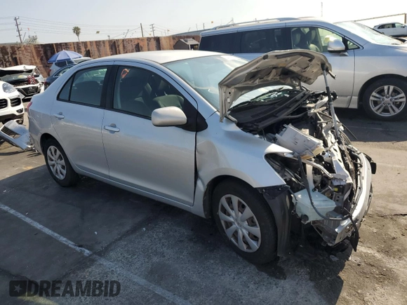2009 Toyota Yaris with VIN JTDBT903991343587, listed as a Copart auction lot 54552805 with Not Provided miles and Salvage Title. Bid and sale history available at carsss.com. Image 4.
