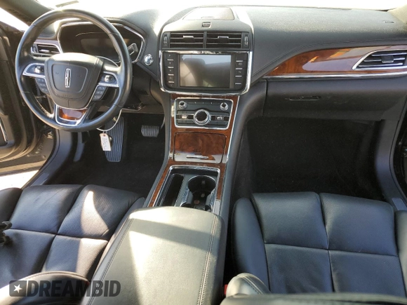 2017 Lincoln Continental Select with VIN 1LN6L9SK1H5637526, listed as a Copart auction lot 76267804 with 58,354 mi miles and Salvage Title. Bid and sale history available at carsss.com. Image 8.