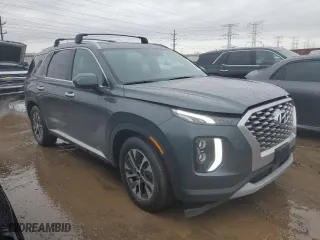 2022 Hyundai Palisade SEL with VIN KM8R2DHE8NU467249, listed as a Copart auction lot 42113265 with 64,421 mi miles and Salvage Title. Bid and sale history available at carsss.com. Image 4.