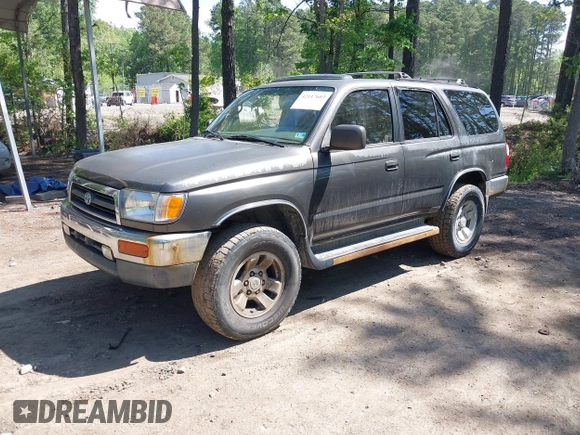 1998 Toyota 4Runner SR5 with VIN JT3HN86R5W0186057, listed as a IAAI auction lot 42117603 with 286,316 mi miles and . Bid and sale history available at DreamBid. Image 2.