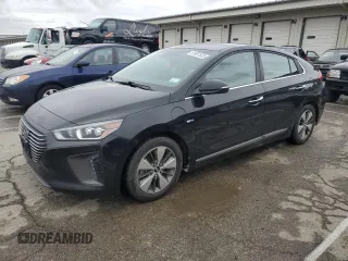 2019 Hyundai Ioniq Limited z VIN KMHC75LDXKU161905, wystawiony jako Copart lot #51807525 z przebiegiem 128 524 mil mil oraz Szkoda całkowita • Salvage title. Historia ofert i sprzedaży dostępna na DreamBid. Obrazek 1.
