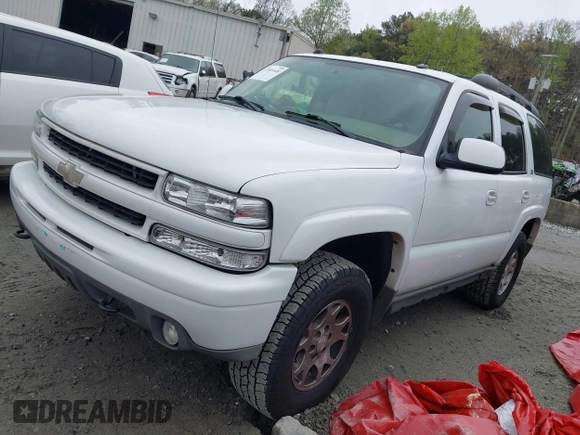 2004 Chevrolet Tahoe LS with VIN 1GNEK13ZX4R308382, listed as a IAAI auction lot 41901448 with 205,922 mi miles. Bid and sale history available at carsss.com. Image 2.
