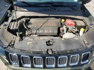 2021 Jeep Compass Altitude with VIN 3C4NJDBBXMT558309, listed as a Copart auction lot 59976145 with 38,736 mi miles and Salvage title. Bid and sale history available at DreamBid. Image 12.
