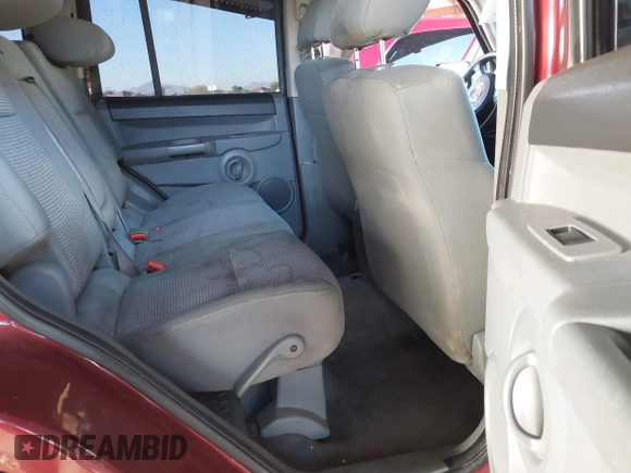 2007 Jeep Commander Sport with VIN 1J8HH48K87C651256, listed as a IAAI auction lot 41294961 with 313,965 mi miles and . Bid and sale history available at DreamBid. Image 8.
