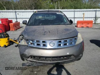 2004 Nissan Murano SE z VIN JN8AZ08WX4W306827, wystawiony jako Copart lot #54334035 z przebiegiem Nie podano mil oraz Szkoda całkowita • Salvage title. Historia ofert i sprzedaży dostępna na DreamBid. Obrazek 5.
