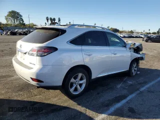 2015 Lexus RX 350 with VIN 2T2ZK1BA2FC182534, listed as a Copart auction lot 89000815 with 0 mi miles and Salvage Title. Bid and sale history available at carsss.com. Image 3.