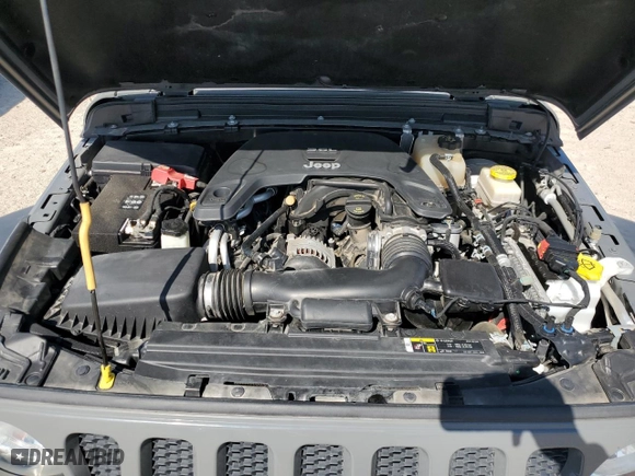 2020 Jeep Wrangler Unlimited Sport S with VIN 1C4HJXDG3LW117301, listed as a Copart auction lot 52571555 with 70,167 mi miles and Salvage Title. Bid and sale history available at carsss.com. Image 12.