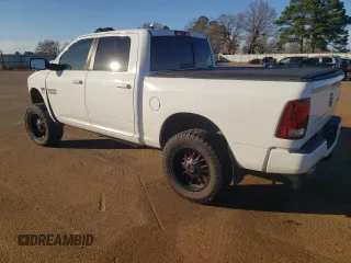 2015 Ram 1500 Sport with VIN 1C6RR7MT7FS633450, listed as a Copart auction lot 41619025 with 111,757 mi miles and Salvage title. Bid and sale history available at DreamBid. Image 2.