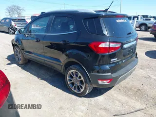 2019 Ford EcoSport Titanium with VIN MAJ3S2KE4KC307481, listed as a IAAI auction lot 41737442 with 41,524 mi miles and . Bid and sale history available at DreamBid. Image 3.