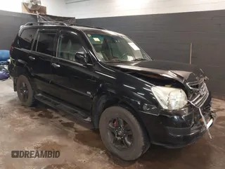 2007 Lexus GX with VIN JTJBT20X070129274, listed as a IAAI auction lot 41706174 with 121,481 mi miles. Bid and sale history available at carsss.com. Image 1.