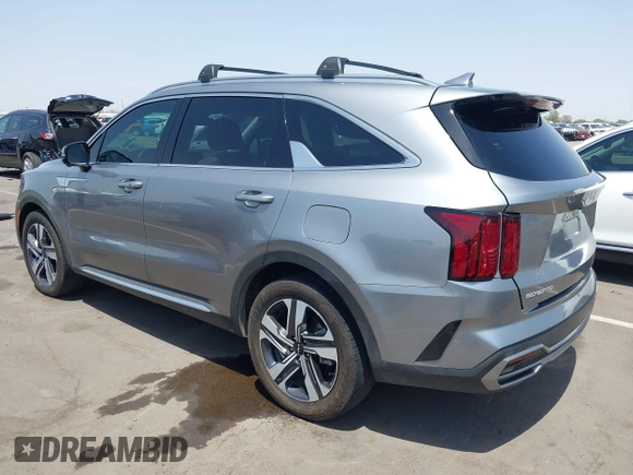 2023 Kia Sorento SX Prestige with VIN KNDRMDLH3P5178664, listed as a IAAI auction lot 42638187 with 53,778 mi miles and . Bid and sale history available at DreamBid. Image 3.