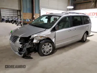 2010 Chrysler Town & Country Limited with VIN 2A4RR7DX5AR449821, listed as a Copart auction lot 86220224 with 120,316 mi miles and Salvage Title. Bid and sale history available at carsss.com. Image 1.