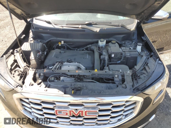 2018 GMC Terrain Denali z VIN 3GKALXEX7JL246448, wystawiony jako Copart lot #53949985 z przebiegiem 110 288 mil mil oraz Szkoda całkowita • Salvage title. Historia ofert i sprzedaży dostępna na DreamBid. Obrazek 12.
