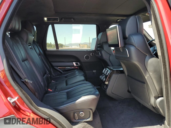 2017 Land Rover Range Rover с VIN SALGV5FE4HA338497, выставлен на аукционе Copart как лот 61456025 с пробегом 33 530 миль миль и Списание • Salvage title. История ставок и продаж доступна на DreamBid. Изображение 11.