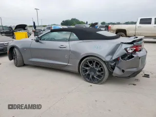 2020 Chevrolet Camaro 1LT with VIN 1G1FB3DSXL0111167, listed as a Copart auction lot 57123915 with 100,491 mi miles and Salvage title. Bid and sale history available at DreamBid. Image 2.